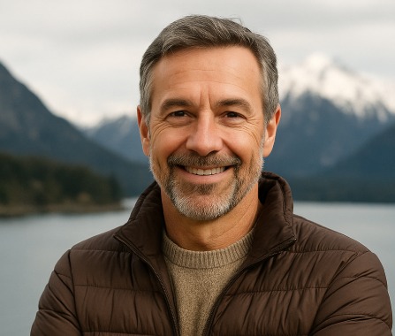 Retrato de Carlos R., CEO de Industrias Alpha