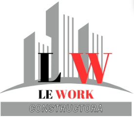 LE WORK Constructora Logo
